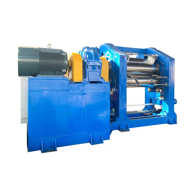 Máy cán cao su 3 cuộn