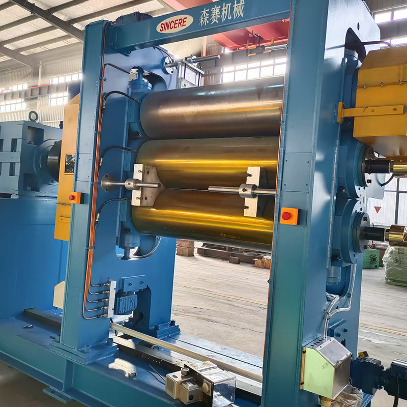 Máy cán cao su 4 cuộn